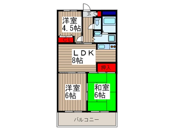 メゾン椎橋の物件間取画像